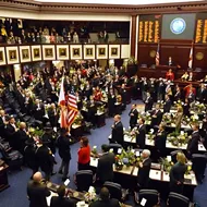 Florida Senate backs armed teachers, rejects assault weapons ban
