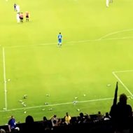 Orlando City fans trashed their own field yesterday