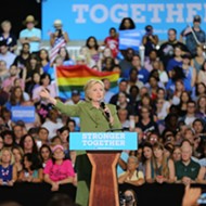 Clinton punches back at Tampa rally, chooses Tim Kaine as VP