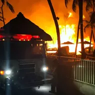 Massive fire rips through a Florida Keys luxury resort just months after it opens
