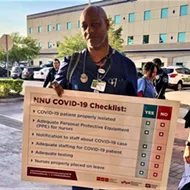 Central Florida nurses are fighting the pandemic with very little personal protection