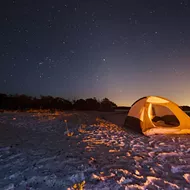 Find great beach camping to the north, south, east and west of Orlando