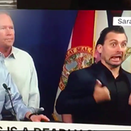 Florida Gov. Rick Scott's Hurricane Irma interpreter is doing amazing work