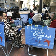 Activists are fasting outside Marco Rubio's Orlando office for immigrant protections