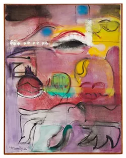 “Marilyn,” By Grace Hartigan (1962)