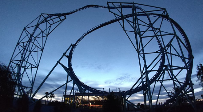 Electric Eel, SeaWorld San Diego's new Sky Rocket II coaster - IMAGE VIA PREMIER RIDES | FACEBOOK