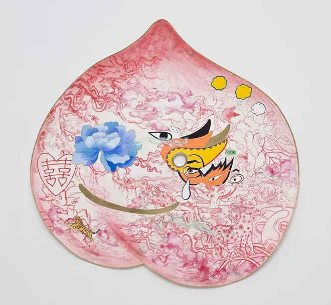 “peach mask II” | by jiha moon