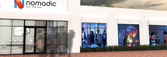 Nomadic's new VR arena at Pointe Orlando - IMAGE VIA NOMADIC VR
