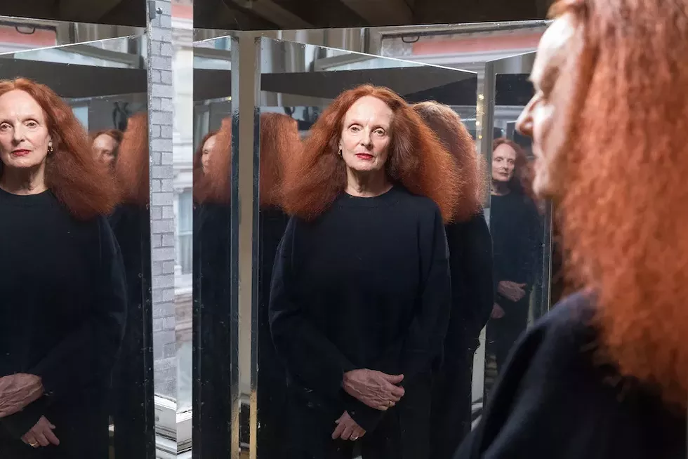 Grace Coddington, “Hell Grace Fool of Merry” - PHOTO © DUANE MICHALS, COURTESY OF DC MOORE GALLERY, NEW YORK