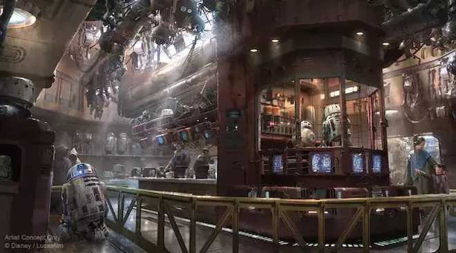 Droid Depot, where guests can build their own interactive droids - IMAGE VIA DISNEY