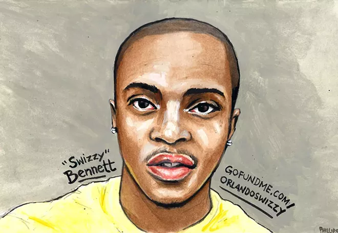 AdoptOrlando portrait of Answai “Swizzy” Bennett - BY BRIAN PHILLIPS