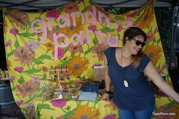 Jenna Caring, current Grandma Party Bazaar organizer - PHOTO BY MICHAEL LOTHROP