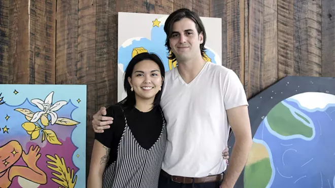 Anna Cruz and Adam Lavigne - PHOTO BY SANDY HOLMES
