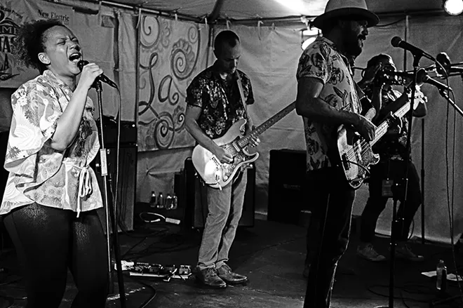 The Sh-Booms - PHOTO BY JIM LEATHERMAN