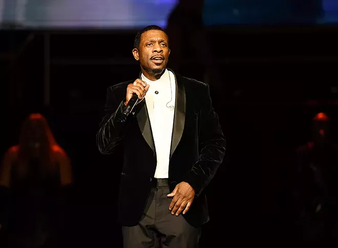 Keith Sweat, king of the quiet storm, gets CFE Arena in the mood for