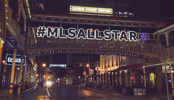 Church Street is ready for the big game. - PHOTO VIA ORLANDO CITY SC/TWITTER