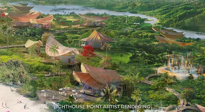 Disney's rendering of plans for Lighthouse Point on the island of Eleuthera, Bahamas - SCREEN GRAB IMAGE VIA DISNEY PARKS BLOG / YOUTUBE