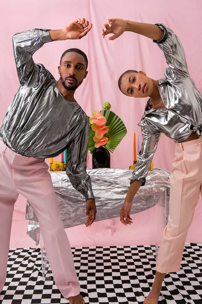 LIV JONSE CAPTURES CABIAS AND DELIA AS THEY CONTEMPLATE THE COMPLEX DANCE OF SEXUALITY.
