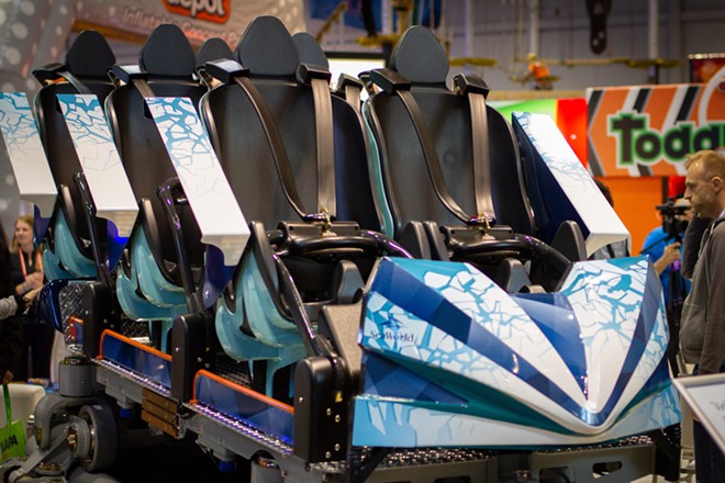 SeaWorld Orlando's Ice Breaker concept ride vehicle - IMAGE VIA FREDDY GRUNER
