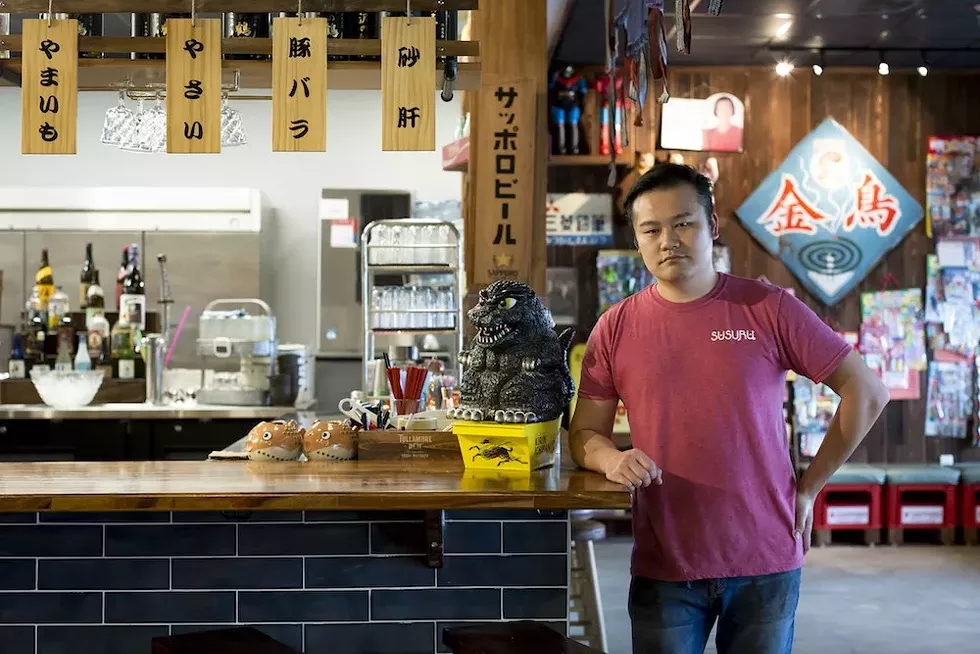 Lewis Lin, chef-owner of Susuru - PHOTO BY ROB BARTLETT