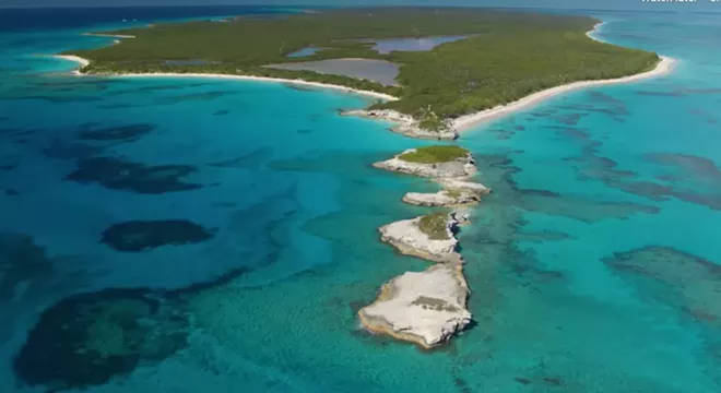 Lighthouse Point on the island of Eleuthera, Bahamas - SCREENGRAB IMAGE VIA DISNEY PARKS BLOG / YOUTUBE