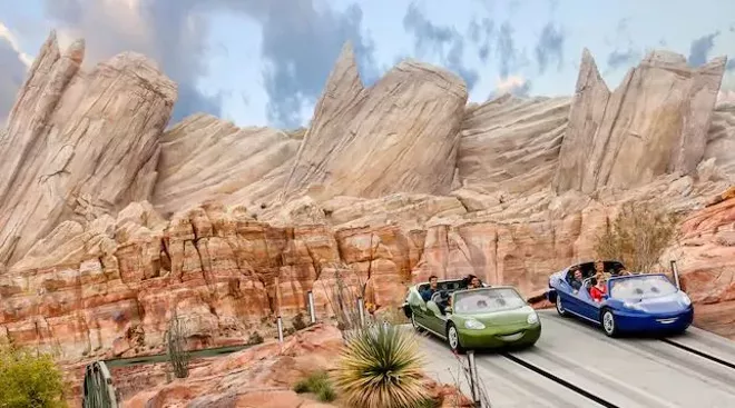 Radiator Springs Racers at Disney California Adventure - IMAGE VIA DISNEY