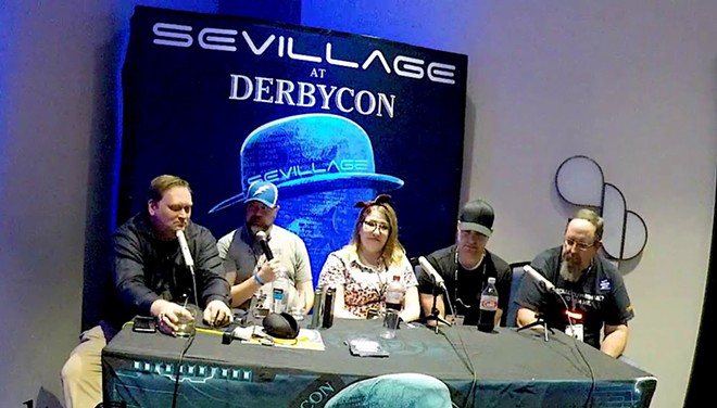 A similar "human hacking conference" organized by Chris Hadnagy in Las Vegas in 2015 - PHOTO COURTESY SEVILLAGE