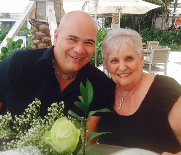 Terry DeCarlo with his mother, Anne Fabrikant - PHOTO VIA TERRY DECARLO/FACEBOOK
