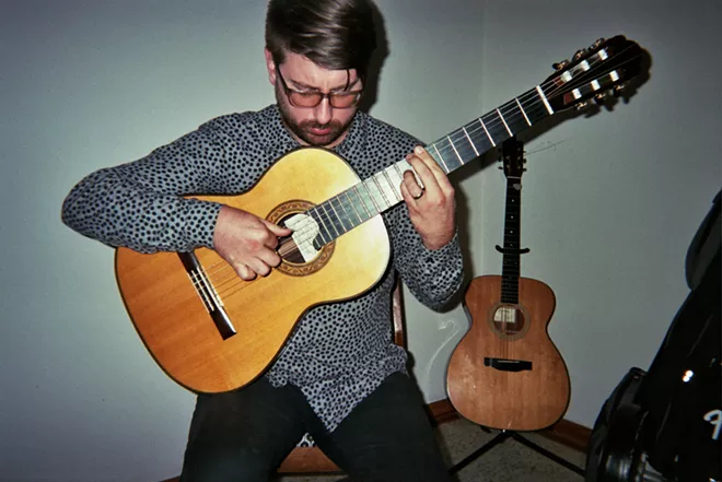 Chris Belt live at the Dining Room - PHOTO BY MATTHEW MOYER