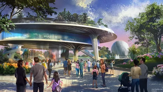 The new multi-level Festival Center heading to Epcot - IMAGE VIA DISNEY D23