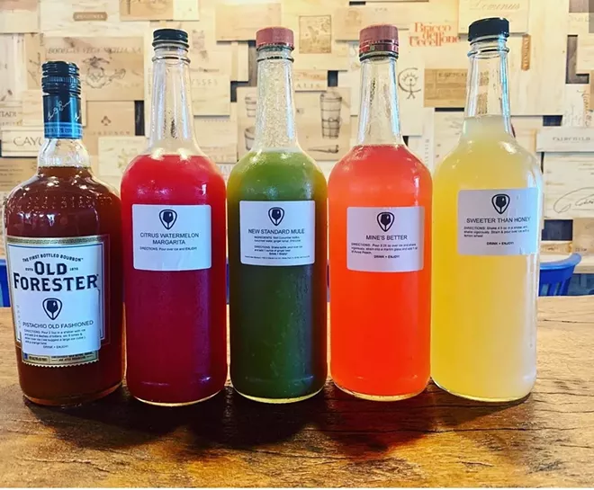Batch cocktails available for purchase from the New Standard - PHOTO COURTESY THE NEW STANDARD