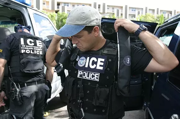PHOTO VIA U.S. IMMIGRATION AND CUSTOMS ENFORCEMENT/WIKIMEDIA COMMONS