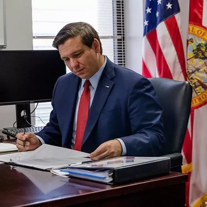 Gov. Ron DeSantis - PHOTO VIA RON DESANTIS/TWITTER