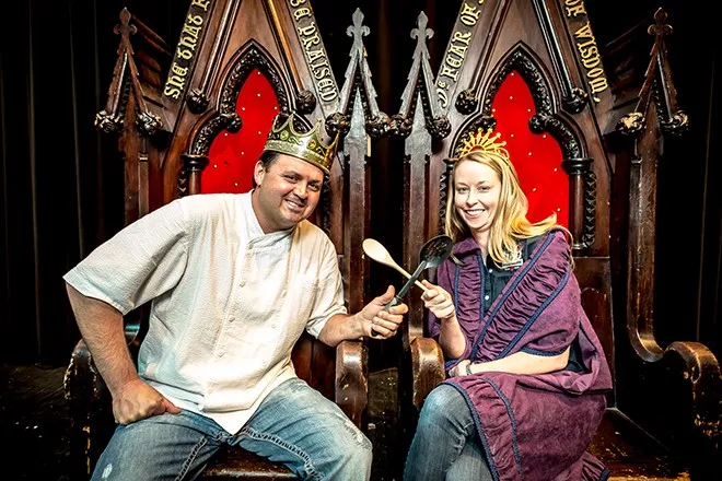 Orlando restaurant royalty James and Julie Petrakis - ROB BARTLETT