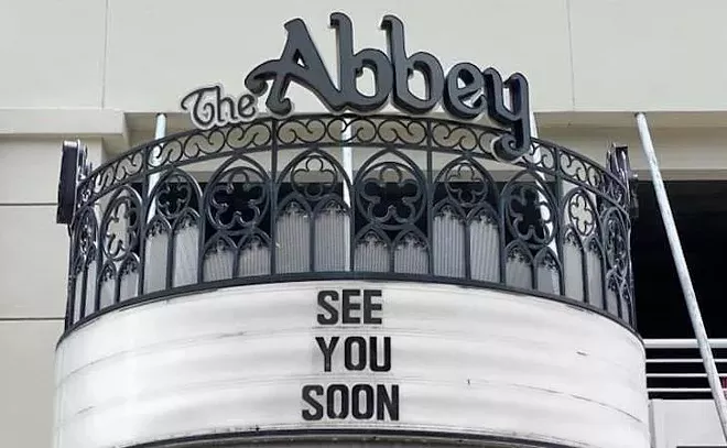 PHOTO COURTESY THE ABBEY/FACEBOOK