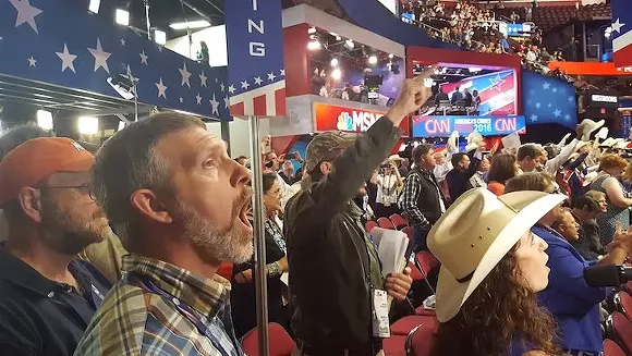 Things get rowdy at the 2016 Republican National Convention - PHOTO COURTESY WIKIMEDIA COMMONS