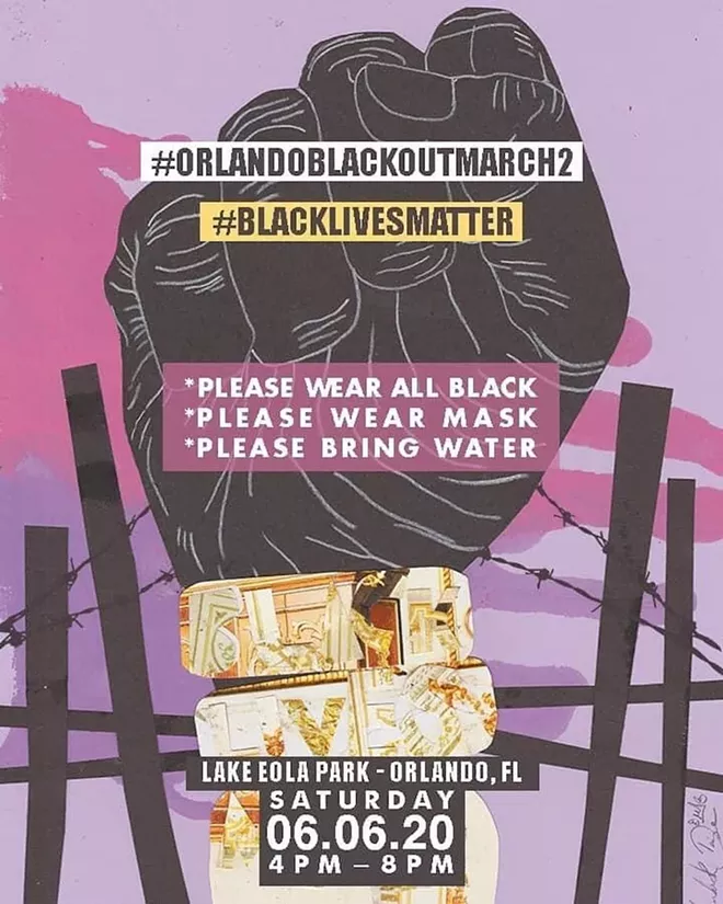 IMAGE VIA ORLANDO BLACK OUT/INSTAGRAM