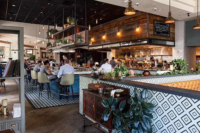 Interior: The Osprey Seafood and Spirits - PHOTO BY ROB BARTLETT