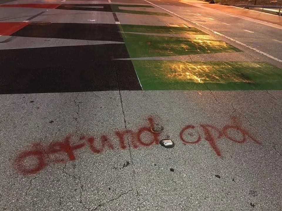 "Defund OPD." - PHOTO BY JENNIFER H. DESIRE