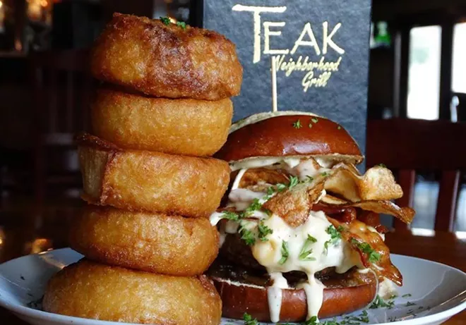 PHOTO COURTESY TEAK NEIGHBORHOOD GRILL