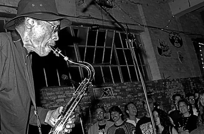 Sam Rivers playing live in Orlando - PHOTO BY JIM LEATHERMAN