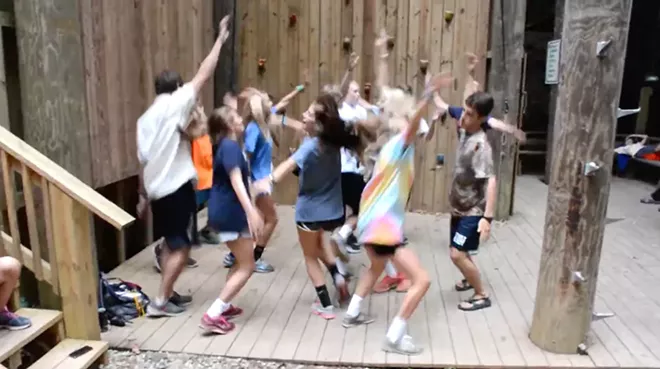 Screenshot from a March 2015 YMCA Camp High Harbour video - SCREENSHOT VIA YMCA CAMP HIGH HARBOUR/YOUTUBE