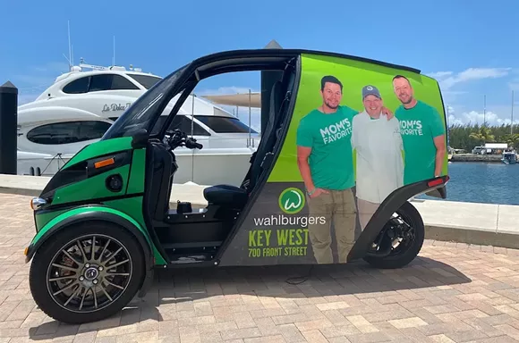 Wahlburgers' Deliverator - PHOTO COURTESY ARCIMOTO/FACEBOOK