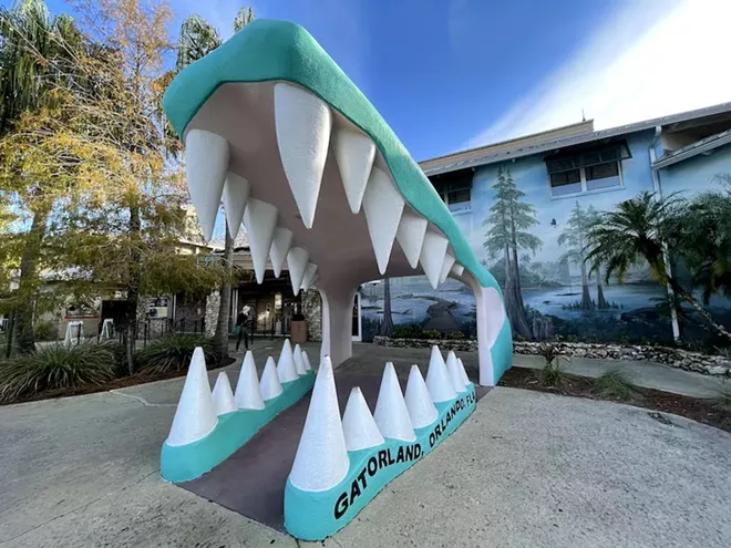 Gatorland's iconic entryway - PHOTO BY SETH KUBERSKY