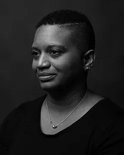 Curator Jonell Logan - IMAGE COURTESY UCF ART GALLERY