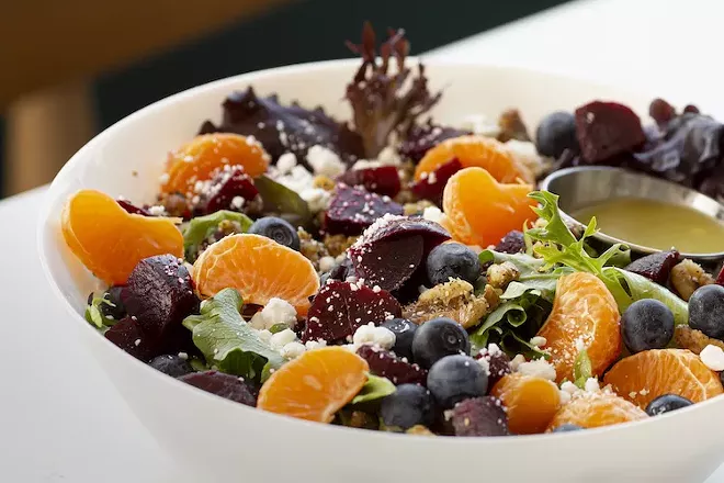 Citrus beet salad. - PHOTO BY ROB BARTLETT