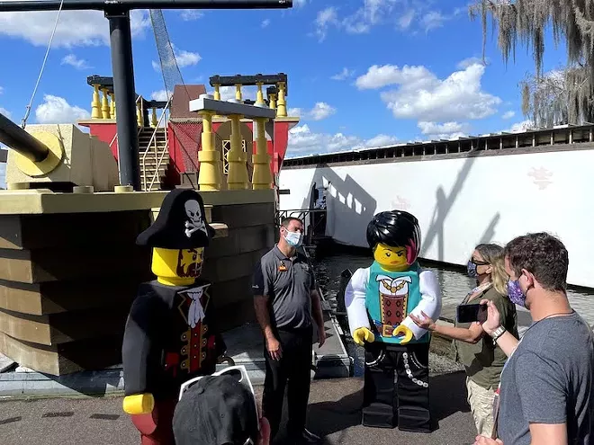 Brickbeard's Watersports Stunt Show at Legoland - PHOTO BY SETH KUBERSKY