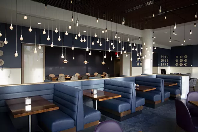 Aurora Restaurant at the Celeste Hotel - PHOTO BY ROB BARTLETT