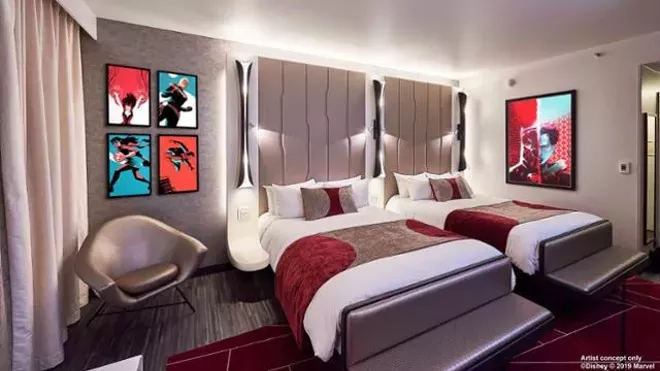 Concept art for Disney’s Hotel New York – The Art of Marvel - IMAGE VIA DISNEY
