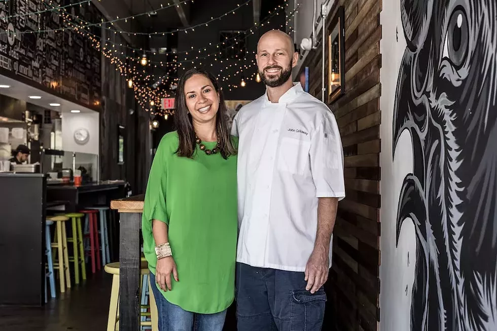 Juliana Calloway runs Black Rooster Taqueria with her husband, John. - PHOTO BY ROB BARTLETT